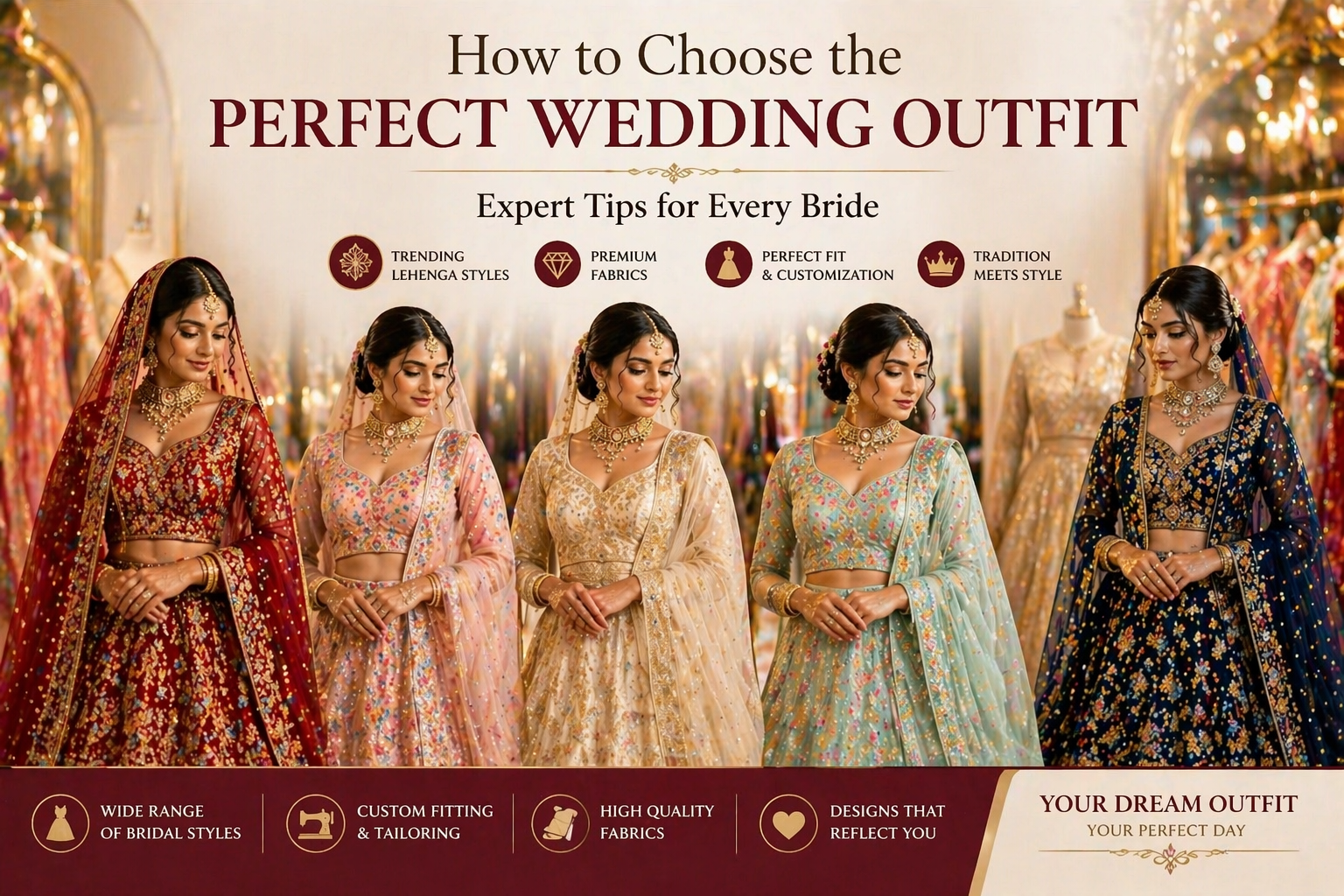 Wedding lehenga