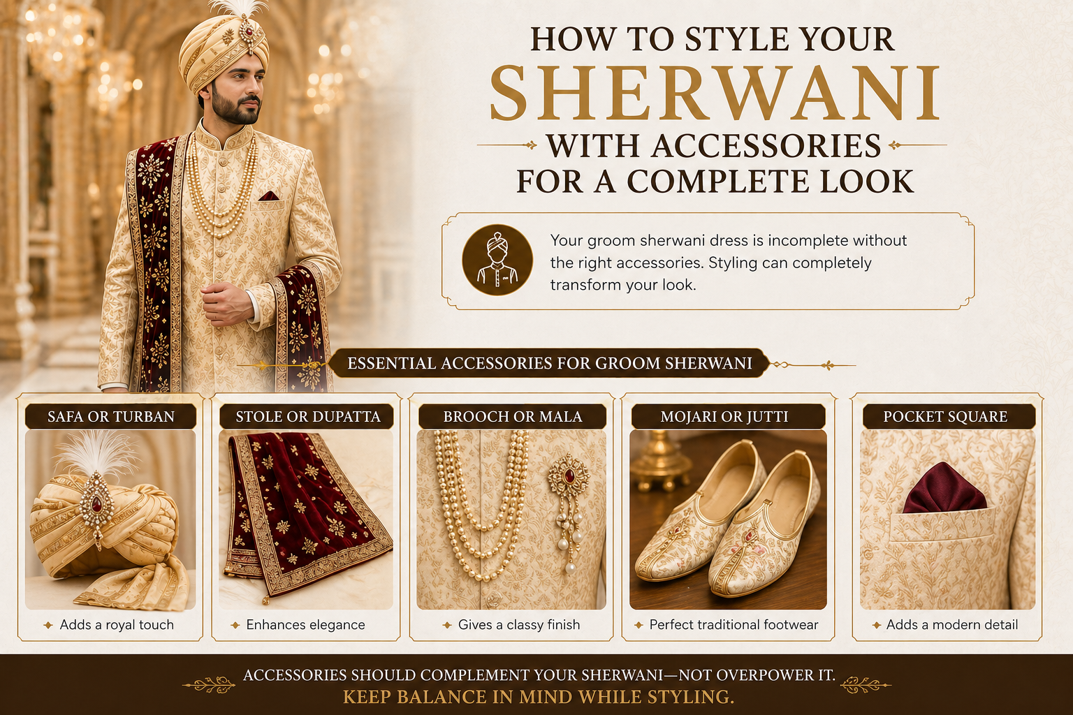 Groom Sherwani