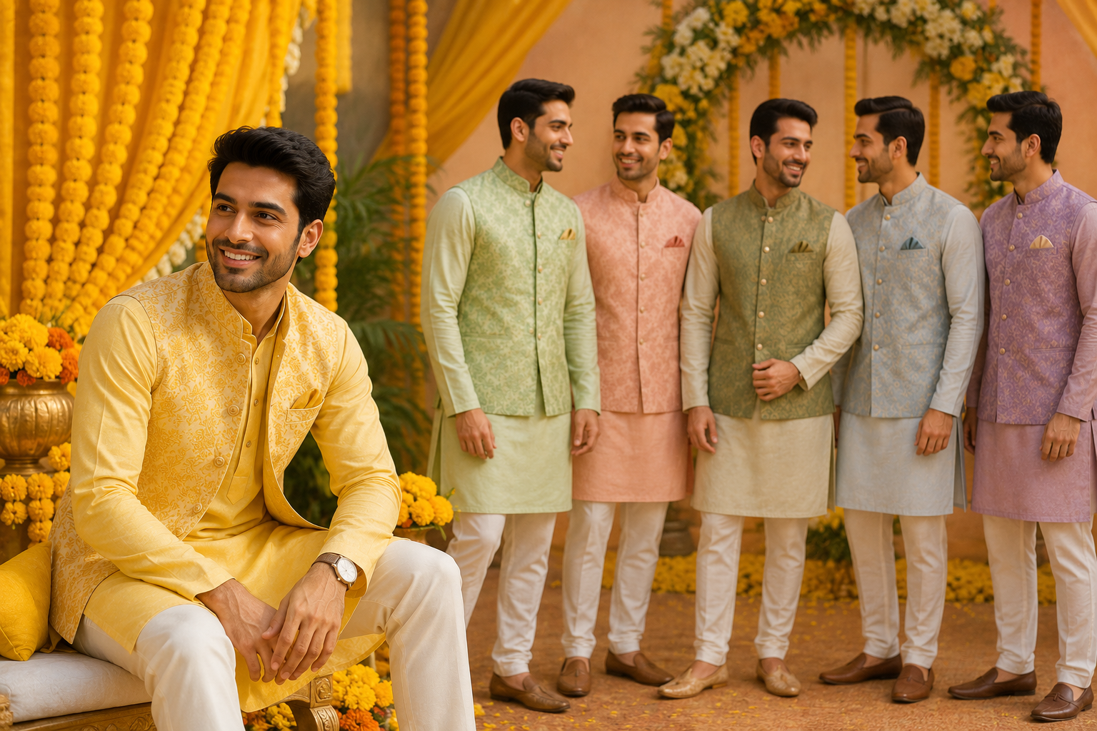 haldi ceremony colour, haldi colour theme