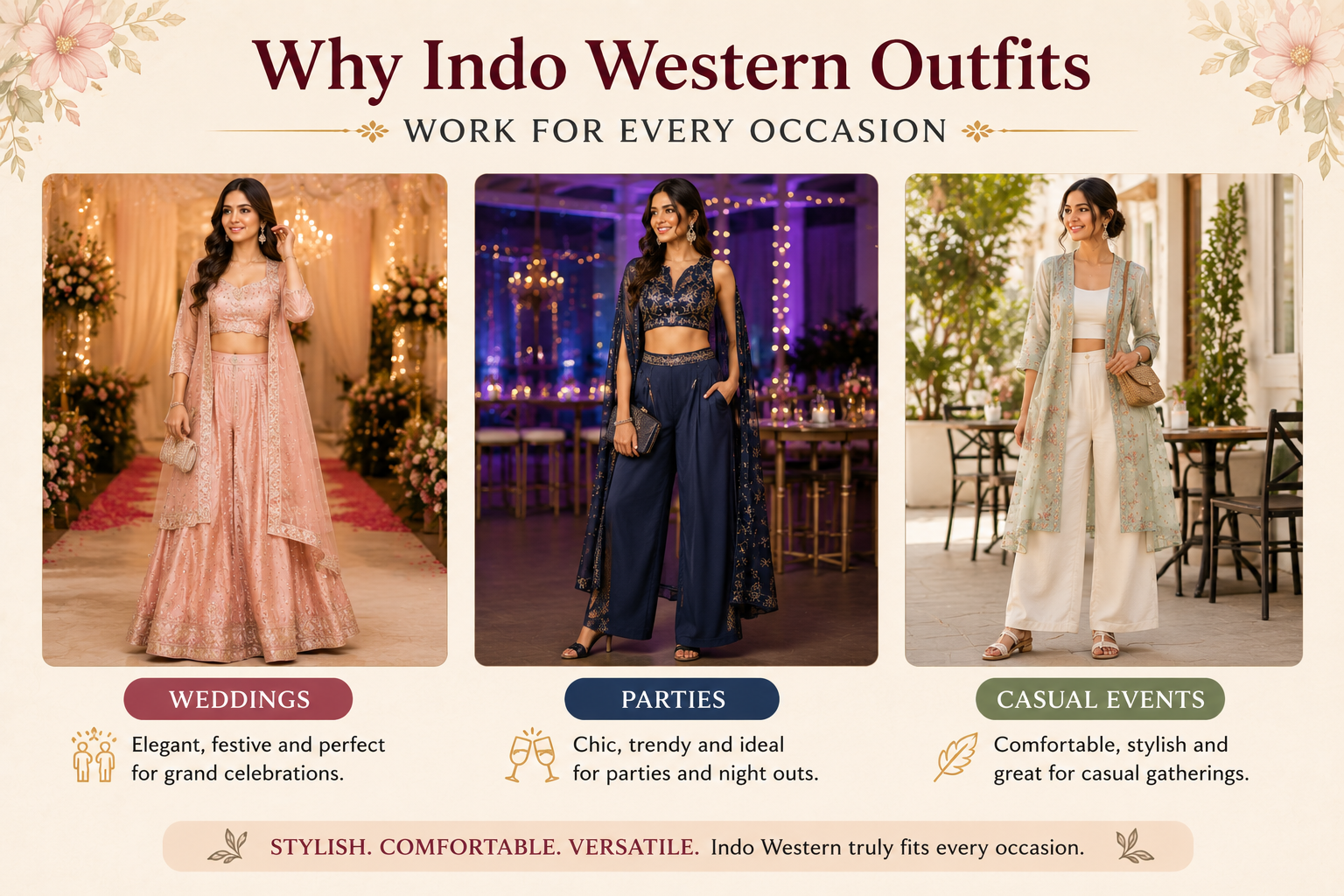 indo western fashion, indo western outfit from scratch