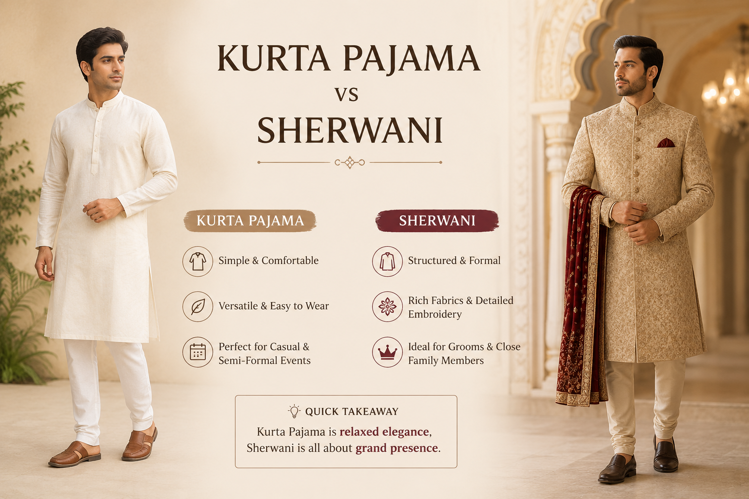 modern ethnic wear for men, best outfit for wedding guest male