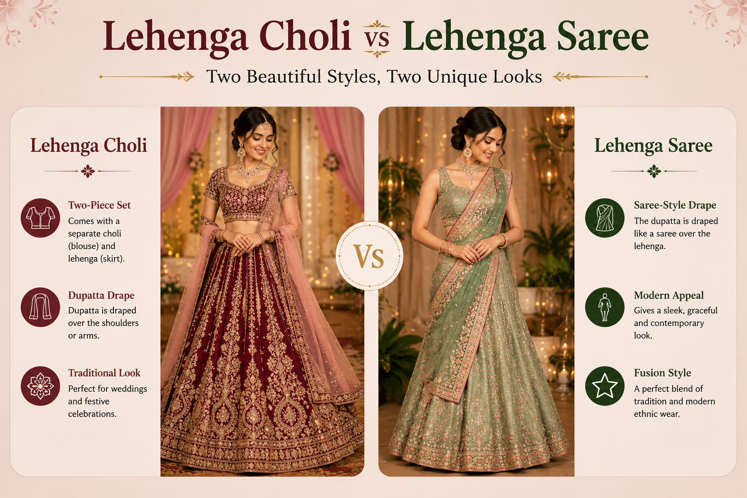 Traditional outfit, modern ethnic wear