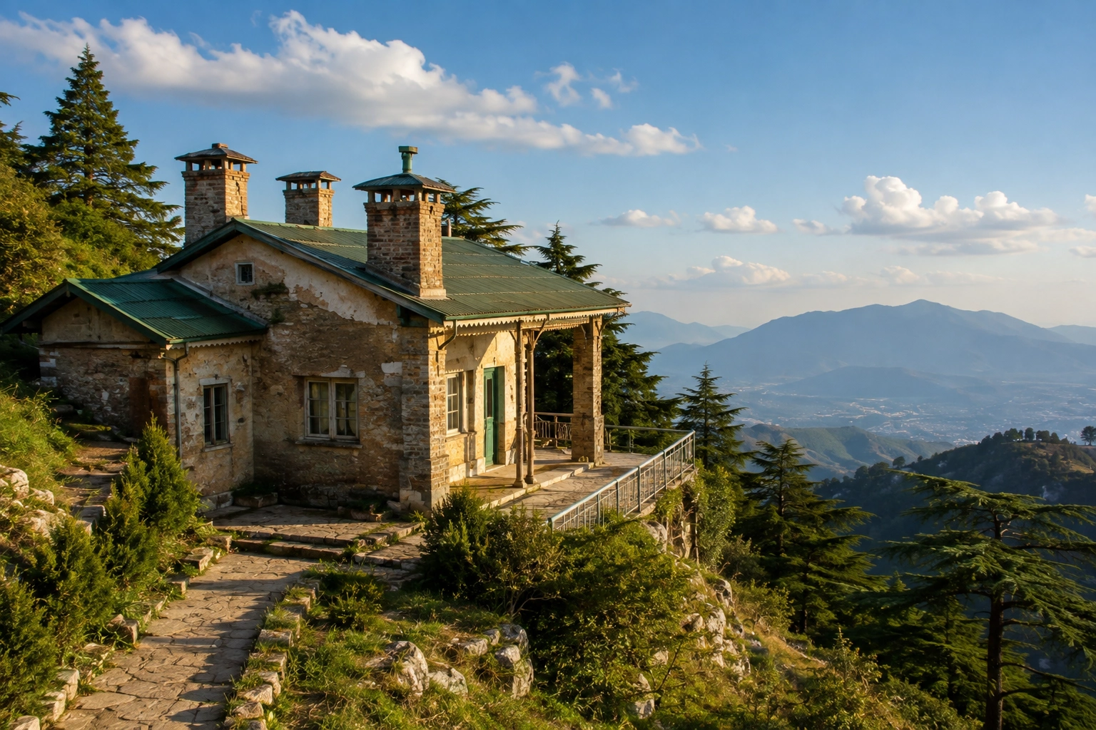 Historic George Everest House near Mussoorie
